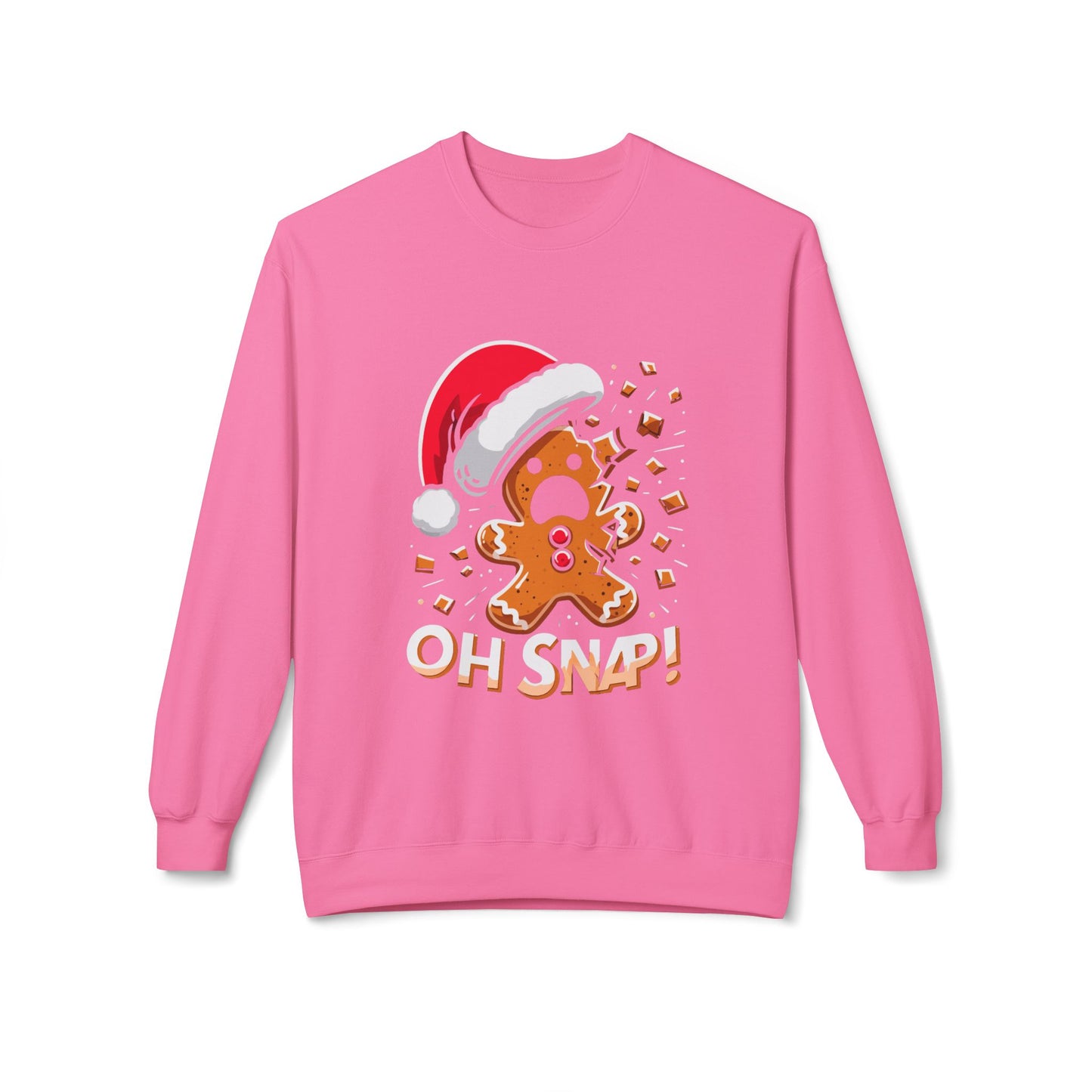 "Oh Snap!" Funny Gingerbread Christmas Sweater