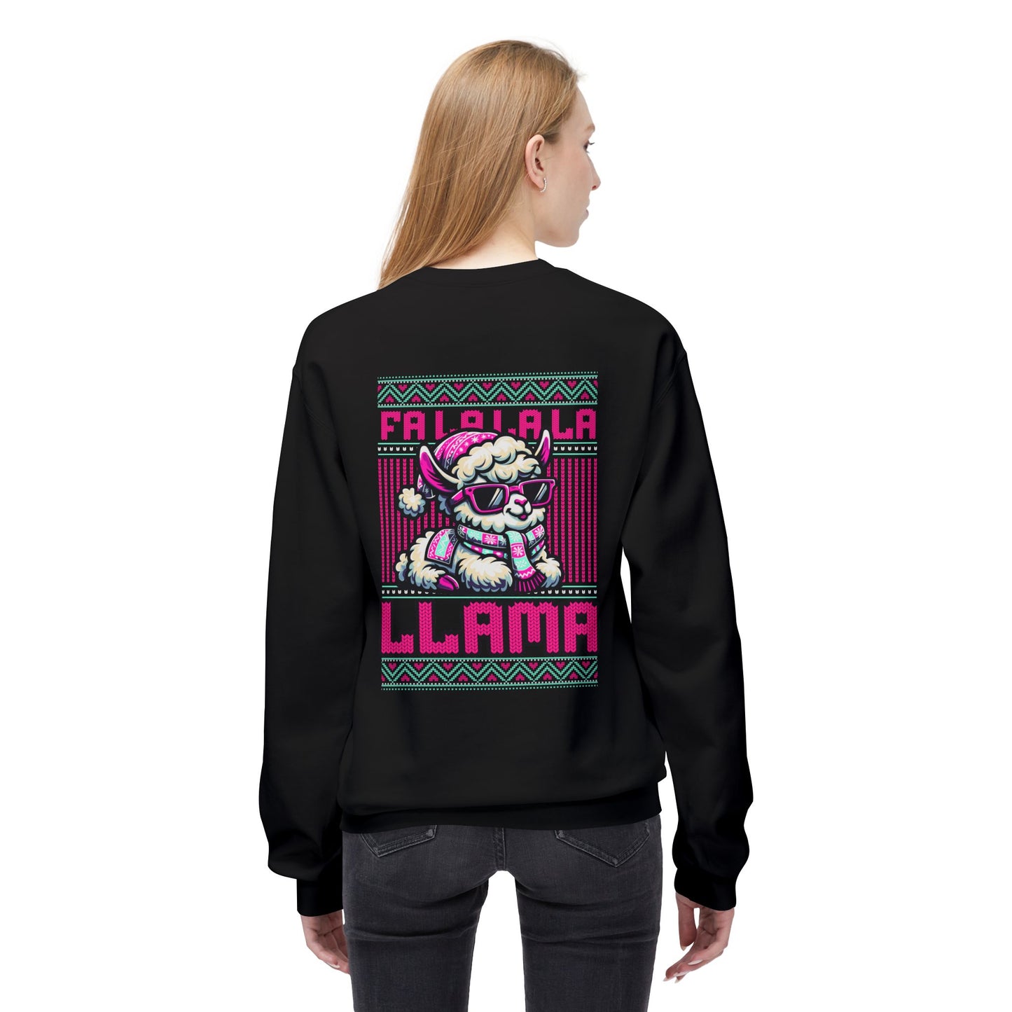 "Fa La La La Llama" Funny Christmas Sweater