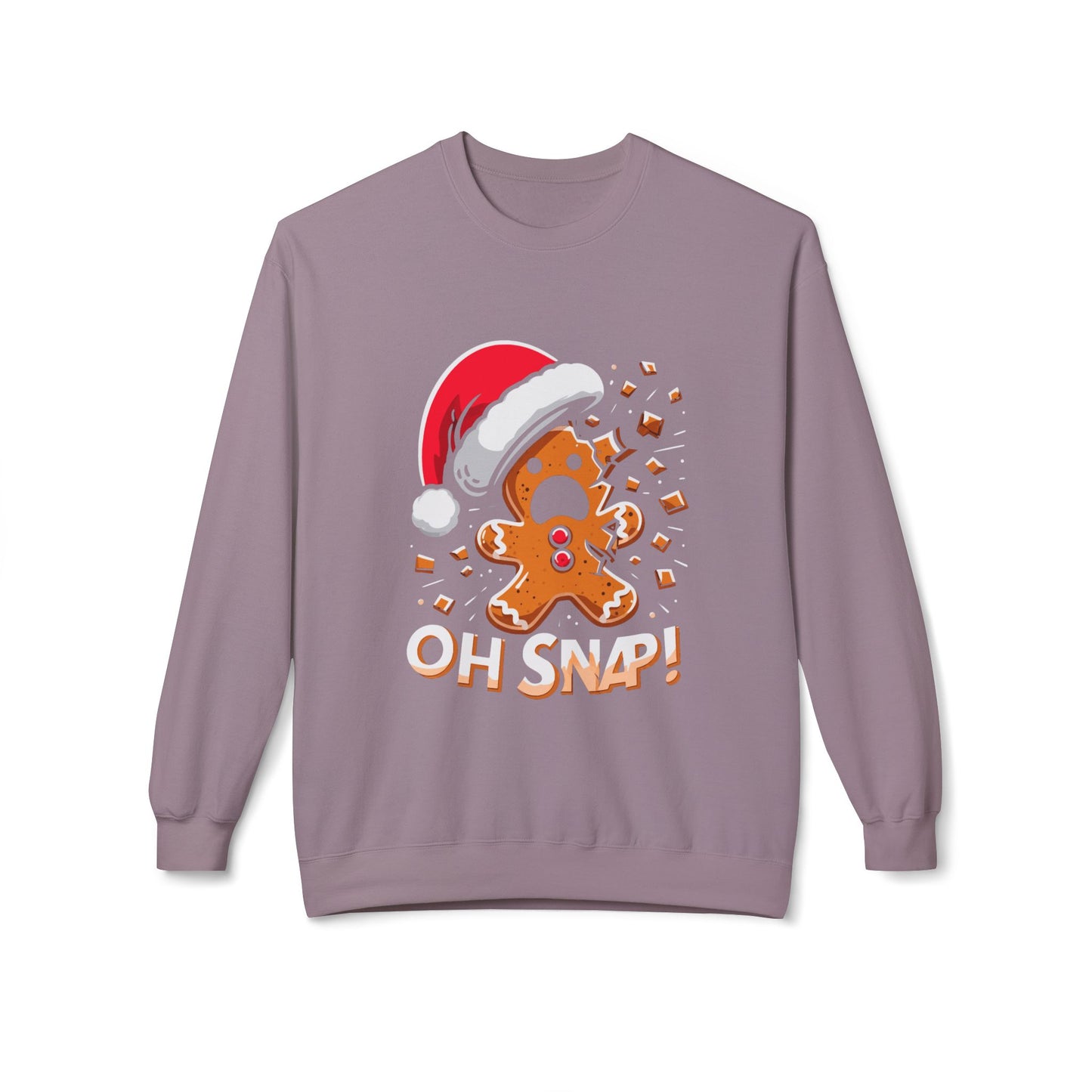 "Oh Snap!" Funny Gingerbread Christmas Sweater
