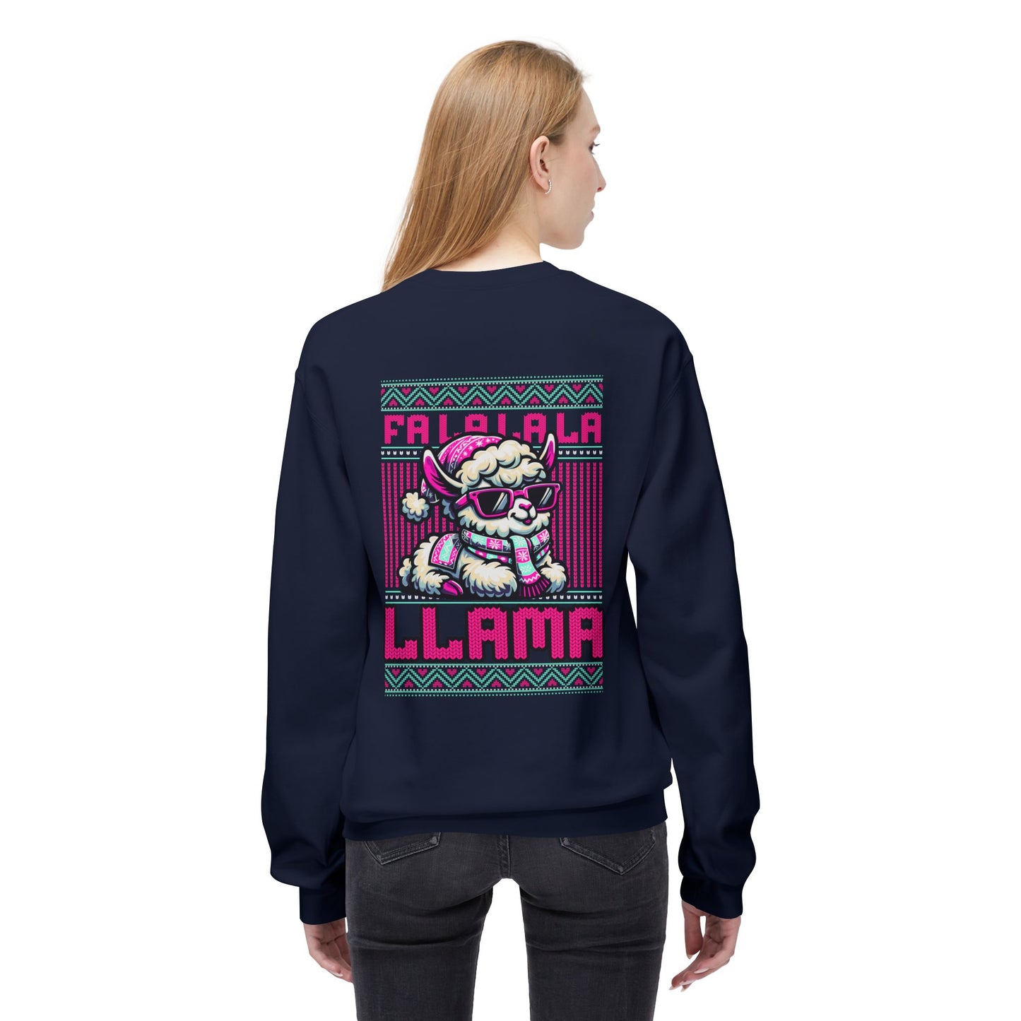 "Fa La La La Llama" Funny Christmas Sweater